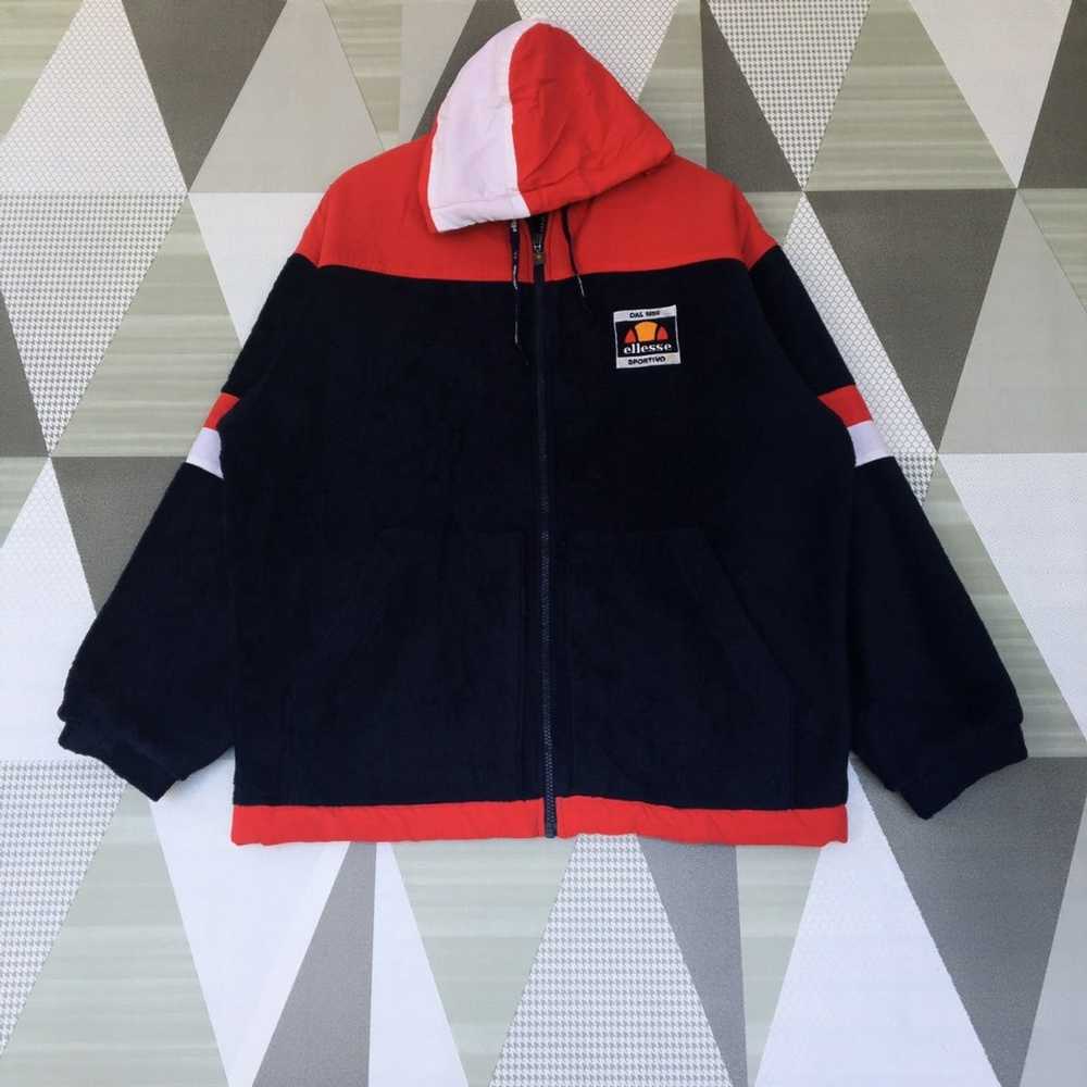 Ellesse × Japanese Brand × Vintage Ellese Fleece … - image 1