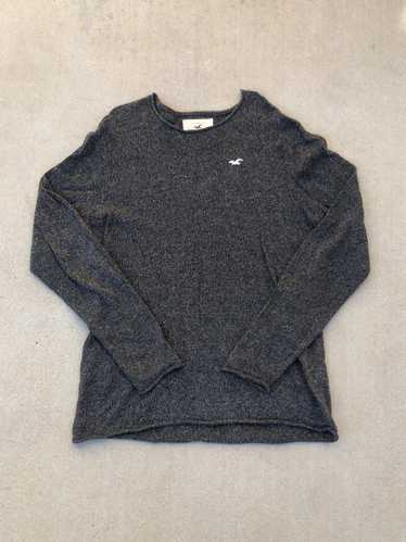 Hollister Hollister Gray Knitted Sweatshirt - image 1