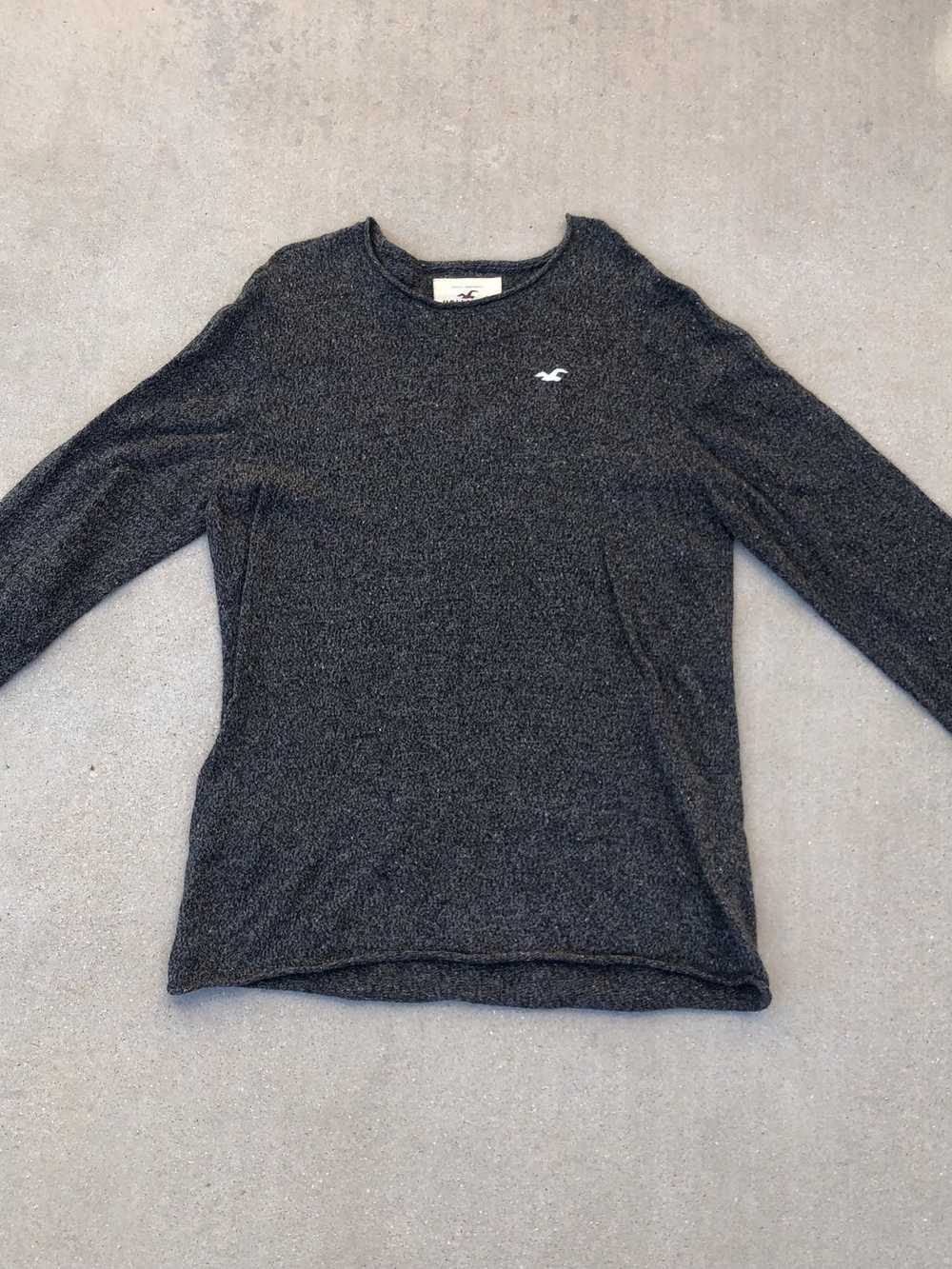 Hollister Hollister Gray Knitted Sweatshirt - image 2