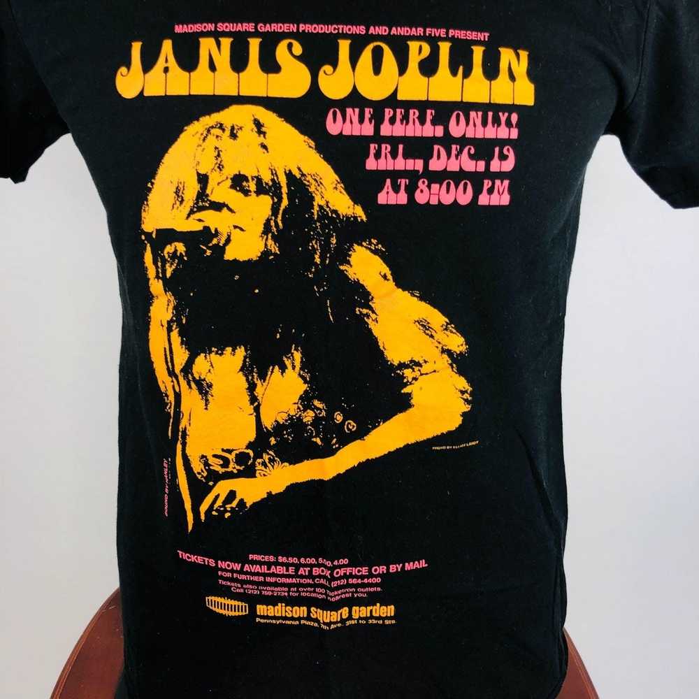 Other Janis Joplin Madison Square Garden XS T-Shi… - image 2