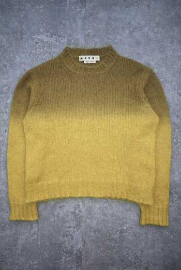 Marni AW15 Ombré Blend Mohair Sweater