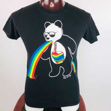 Riot Society Riot Society Rainbow Panda M T-Shirt
