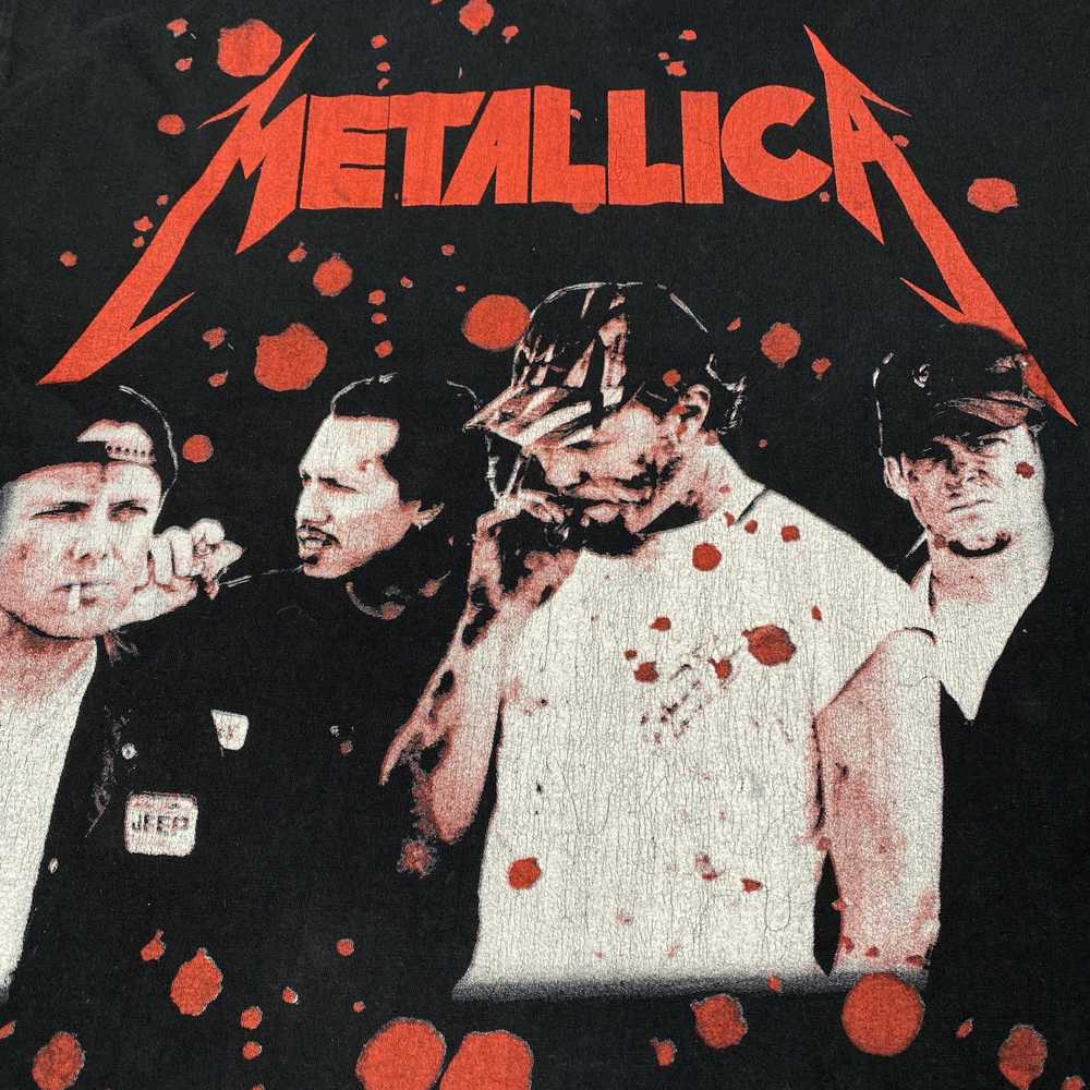 Vintage 1998 Metallica Garage Inc. Silver Football Jersey – Shop