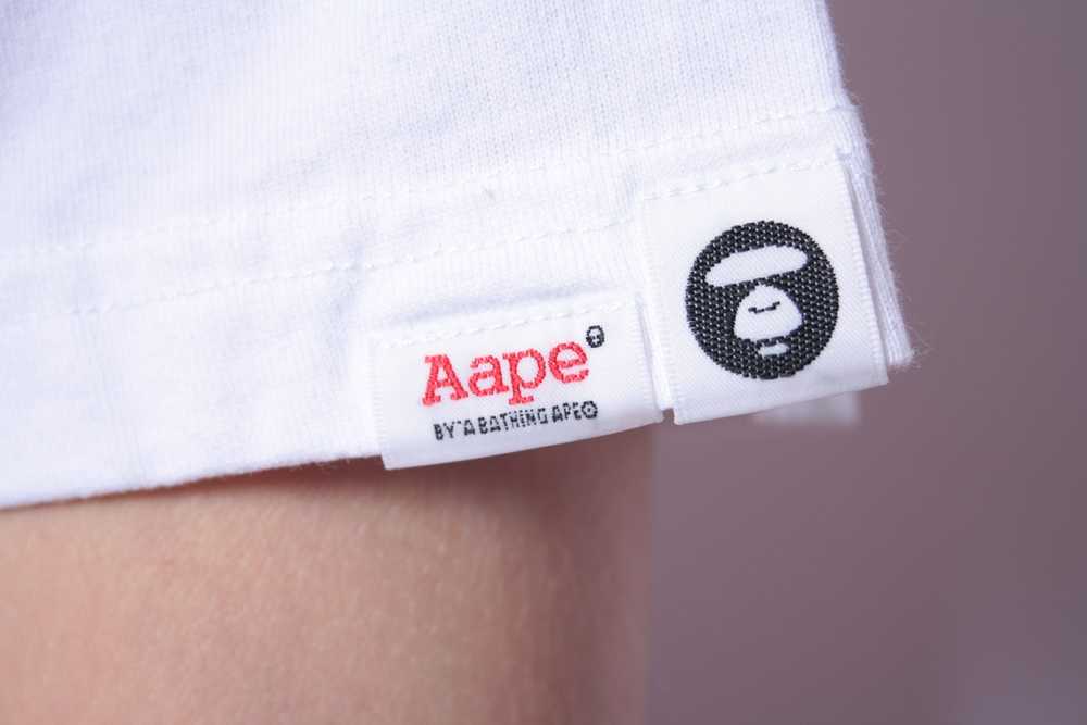 Aape Aape Now By A Bathing Ape BAPE T Shirt Tee W… - image 7