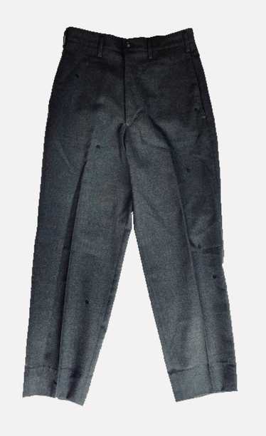 Ys For Men Y’s GRAY CROPPED PANTS