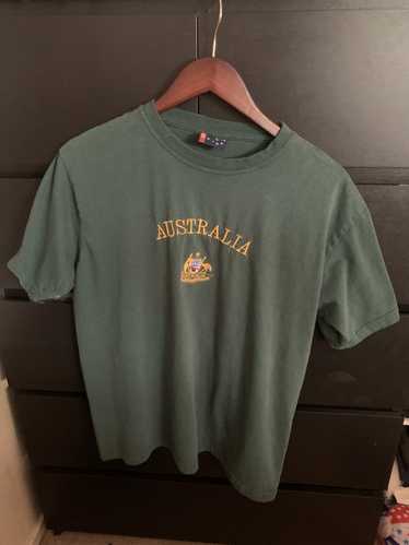 Man Made In Australia Embroidered Australia TShirt