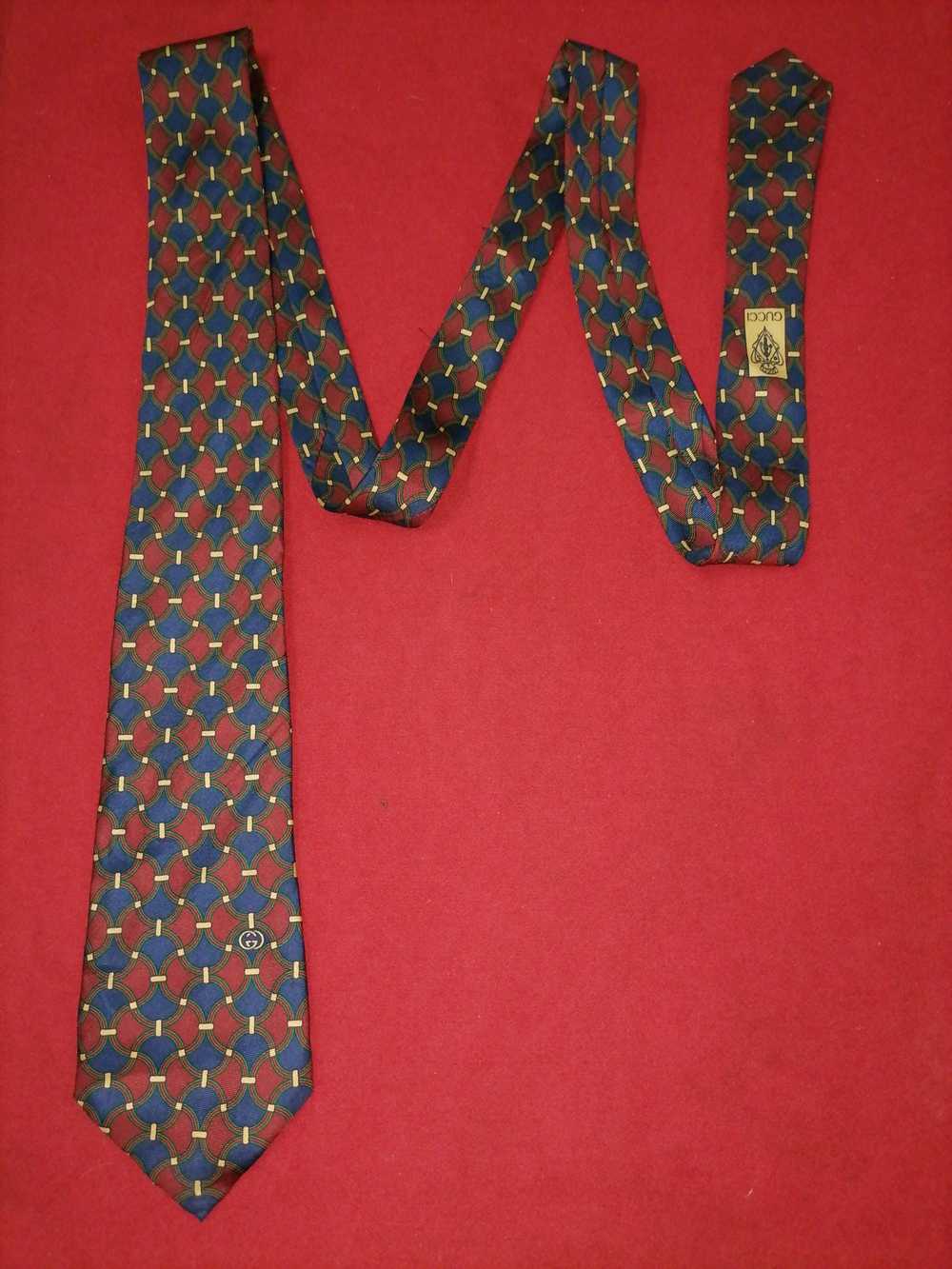 Gucci × Luxury × Other Vintage Gucci Tie - image 4