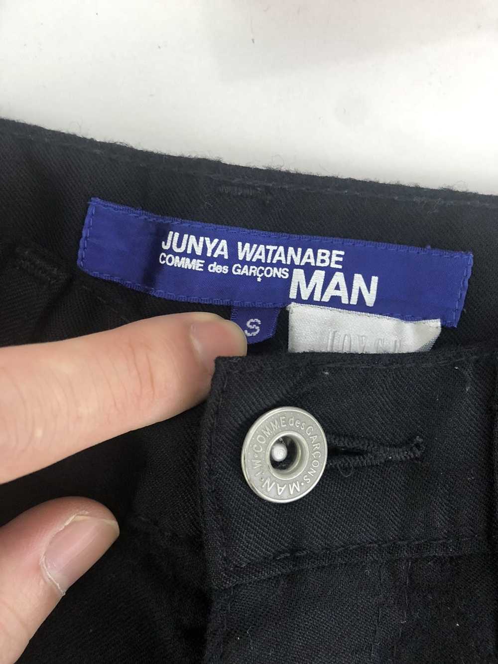 Junya Watanabe Junya Watanabe slim cropped pants … - image 3