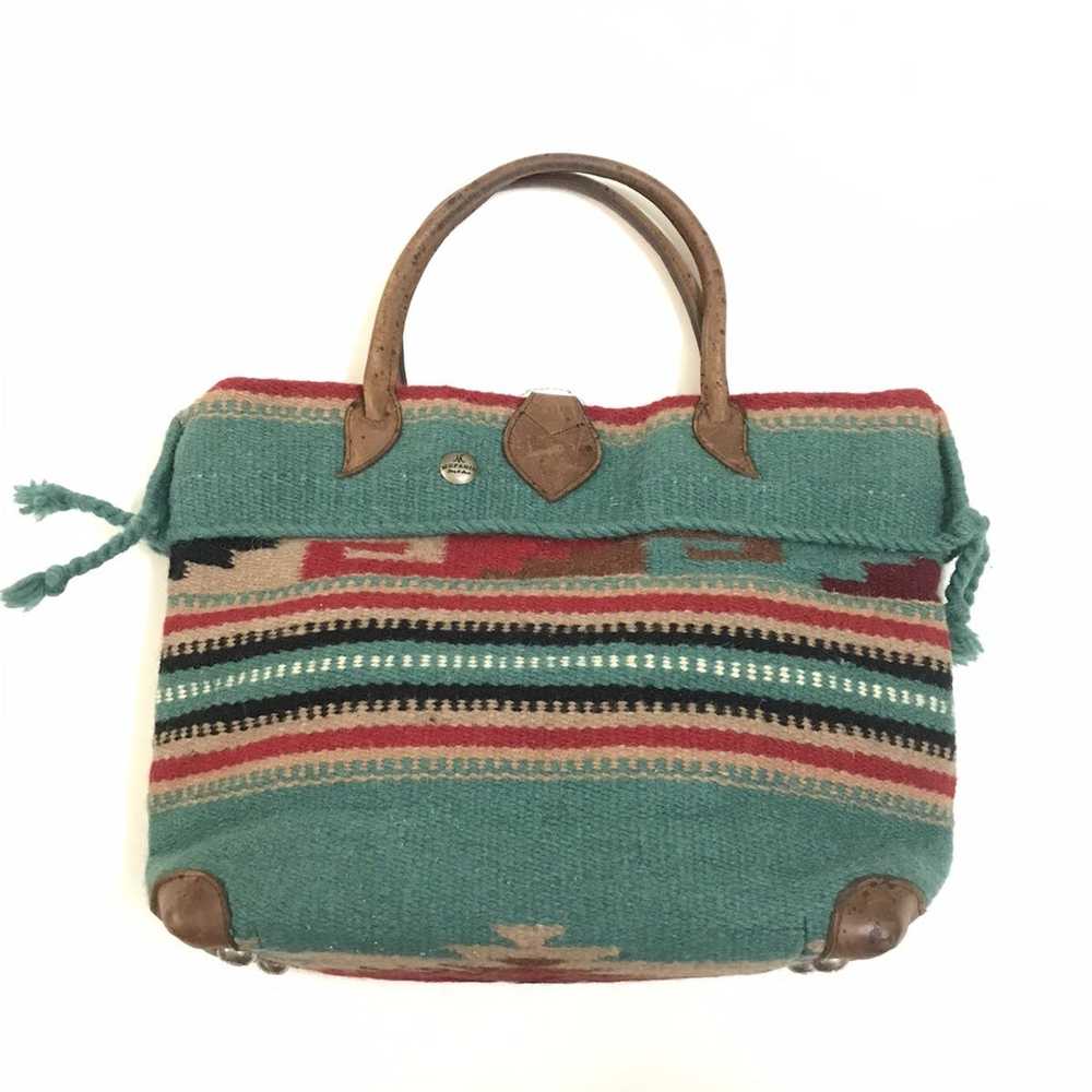 Native × Vintage Vintage Chimayo MC FADIN Bag/Tot… - image 11