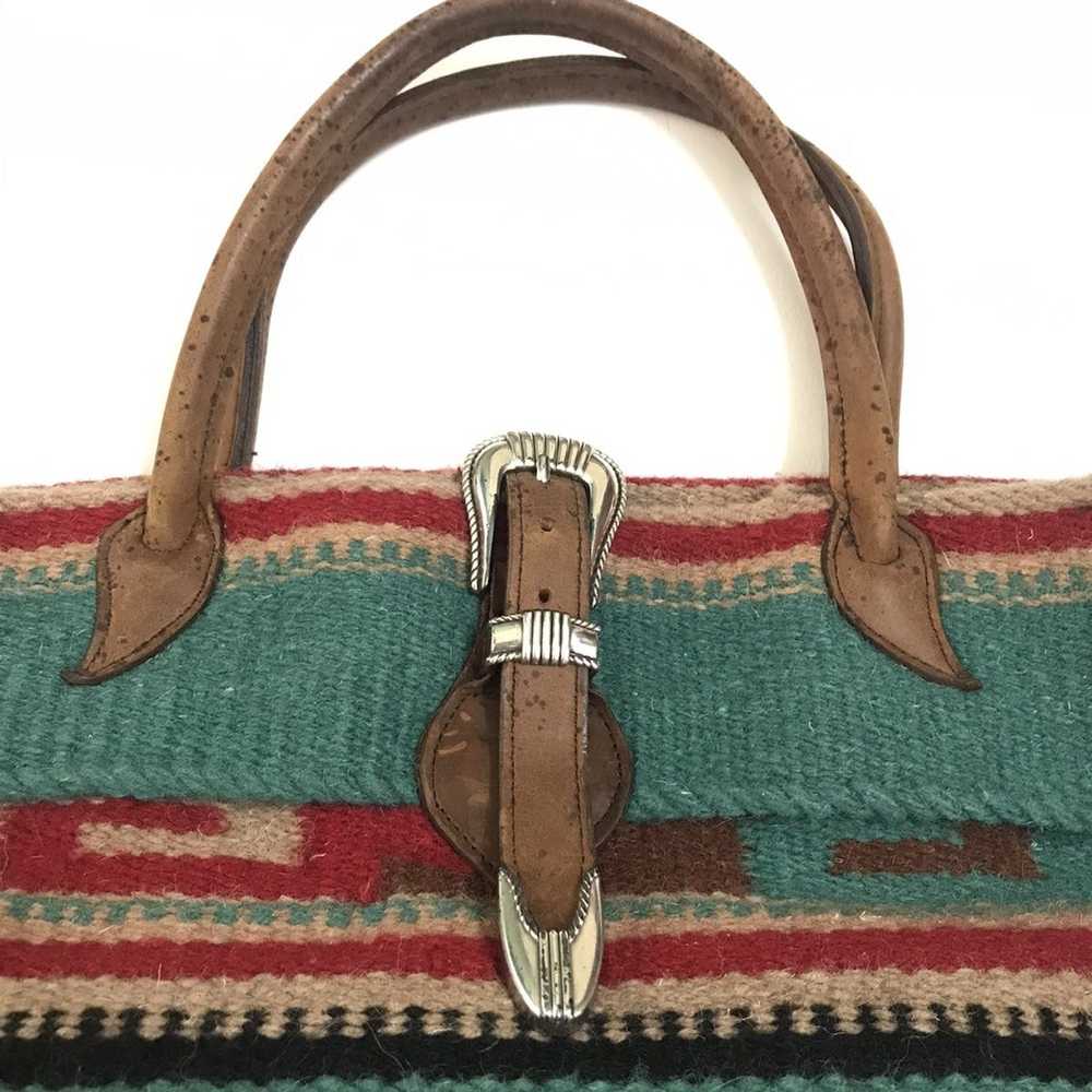 Native × Vintage Vintage Chimayo MC FADIN Bag/Tot… - image 6