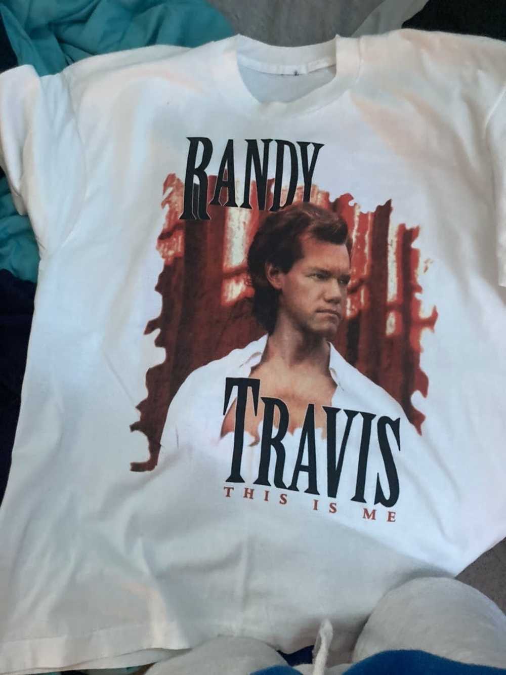 Vintage vintage randy travis shirt from 1994 - image 1