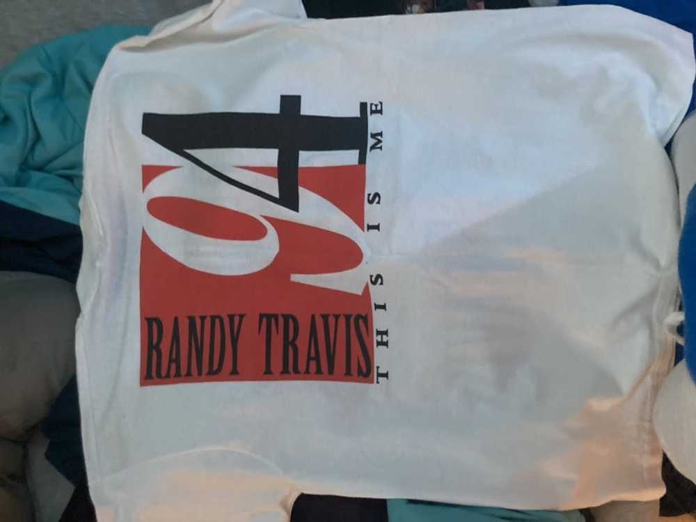 Vintage vintage randy travis shirt from 1994 - image 2