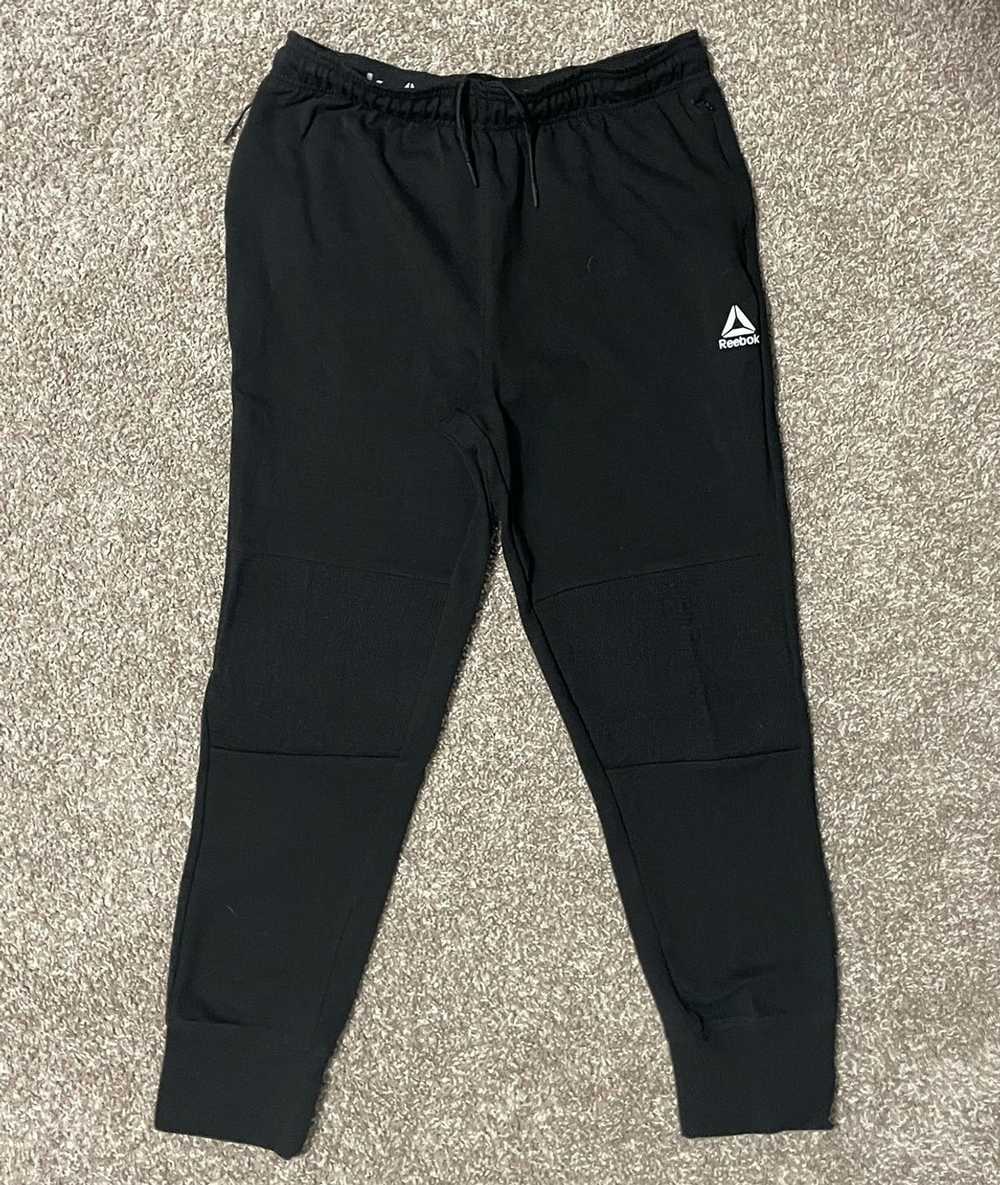 Reebok × Vintage Reebok Jogger Sweatpants Black S… - image 3