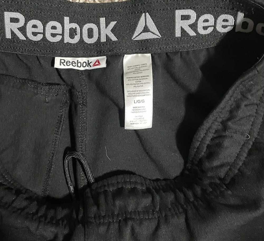 Reebok × Vintage Reebok Jogger Sweatpants Black S… - image 4