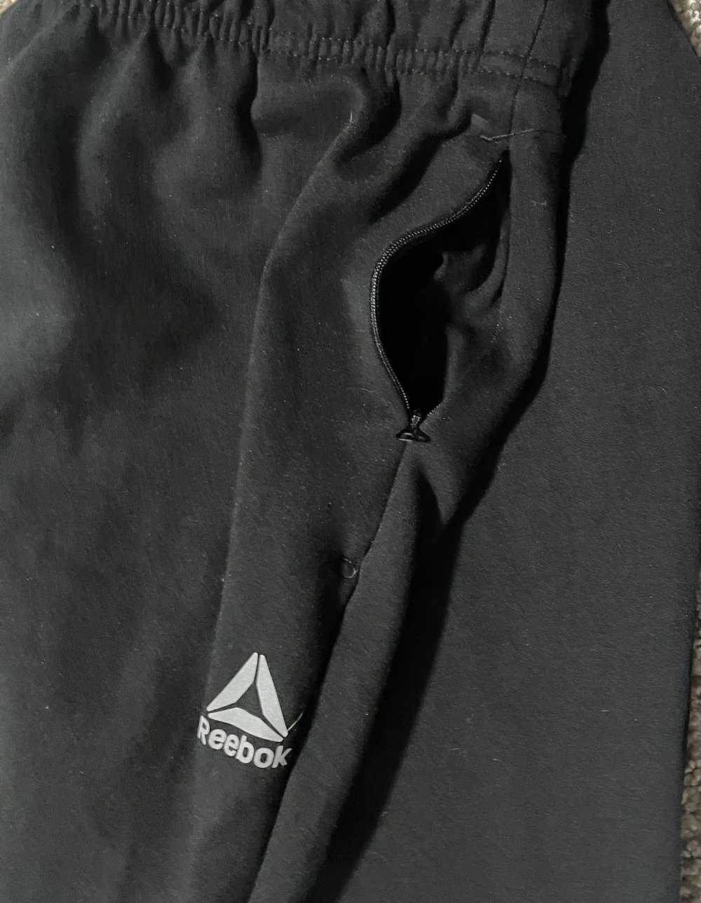 Reebok × Vintage Reebok Jogger Sweatpants Black S… - image 5