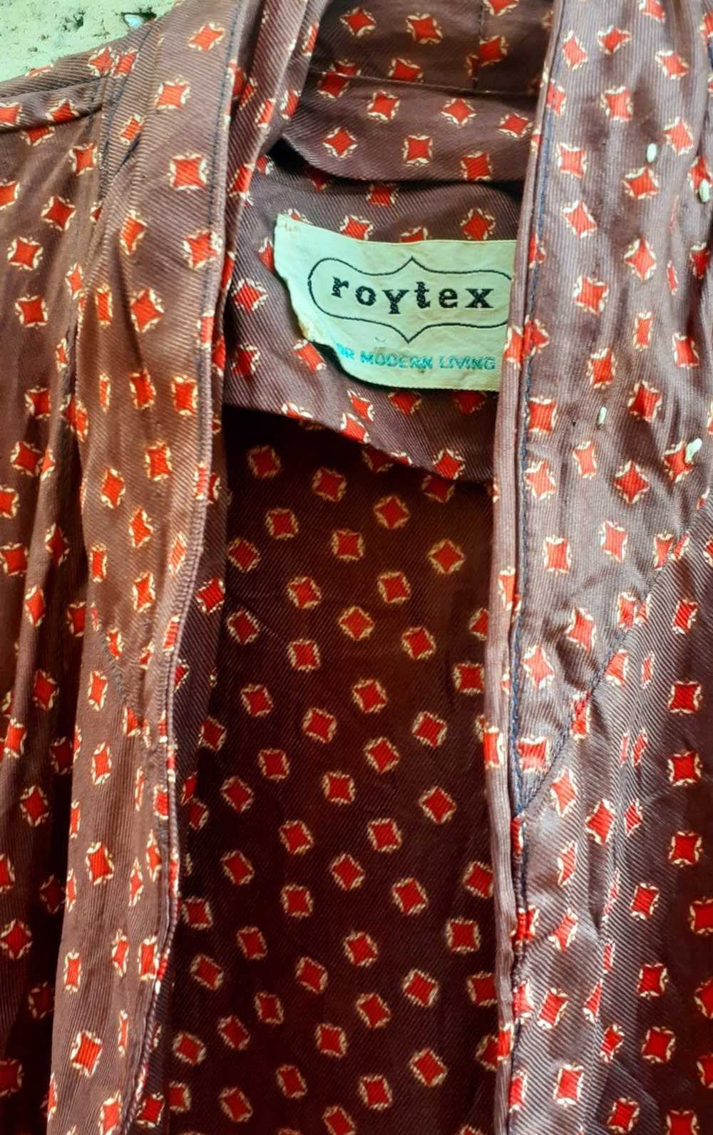 Vintage Vintage 1960s Roytex Robe Rare - image 4