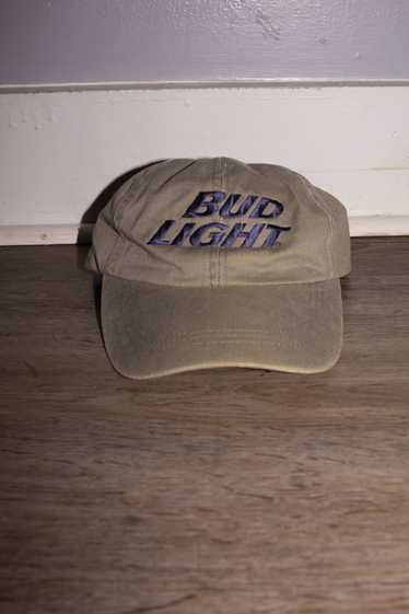 Budweiser × Vintage 90s Bud Light Strapback Hat