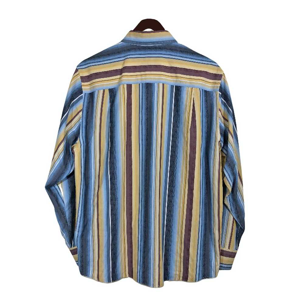 Tommy Bahama TOMMY BAHAMA Blue Brown Beige Strip … - image 3