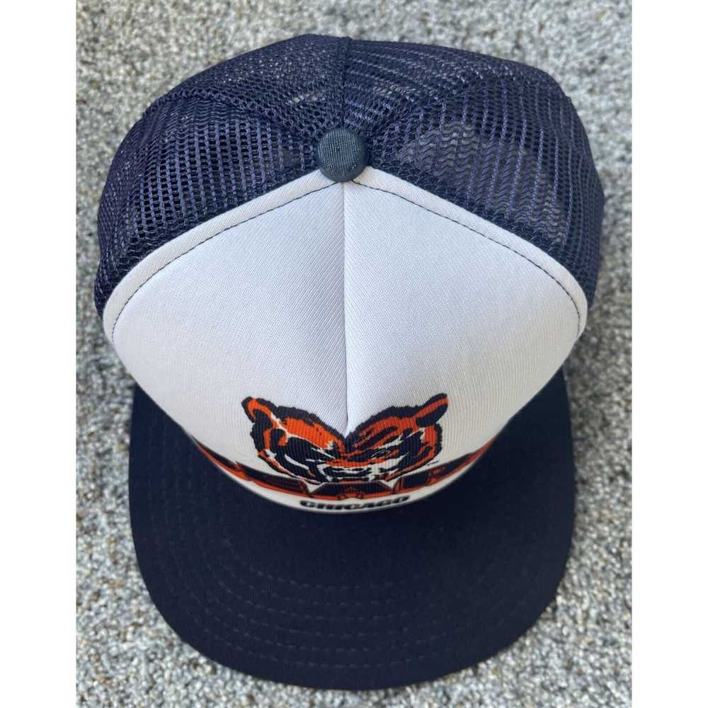 RARE 1986 CHICAGO BEARS Mesh Snapback Bear Hat (by The Rocking Horse USA)