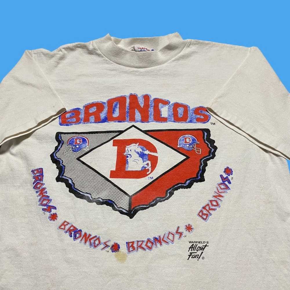 NFL × Vintage vintage broncos t shirt - image 1