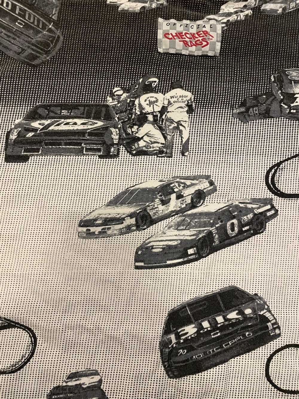 Vintage Vintage NASCAR All Over Print T-Shirt - image 3