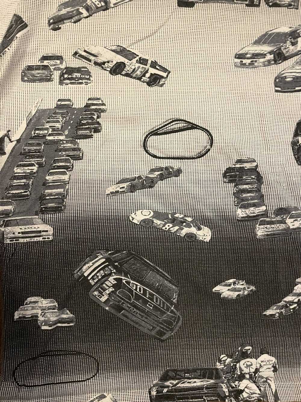 Vintage Vintage NASCAR All Over Print T-Shirt - image 5