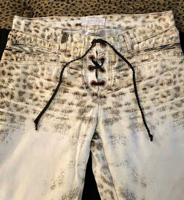 Y2K Roberto Cavalli Pants Printed Jeans XS – Deja Vintage Boutique