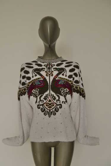 Yamamoto Kansai sweater. Avantgarde design.
