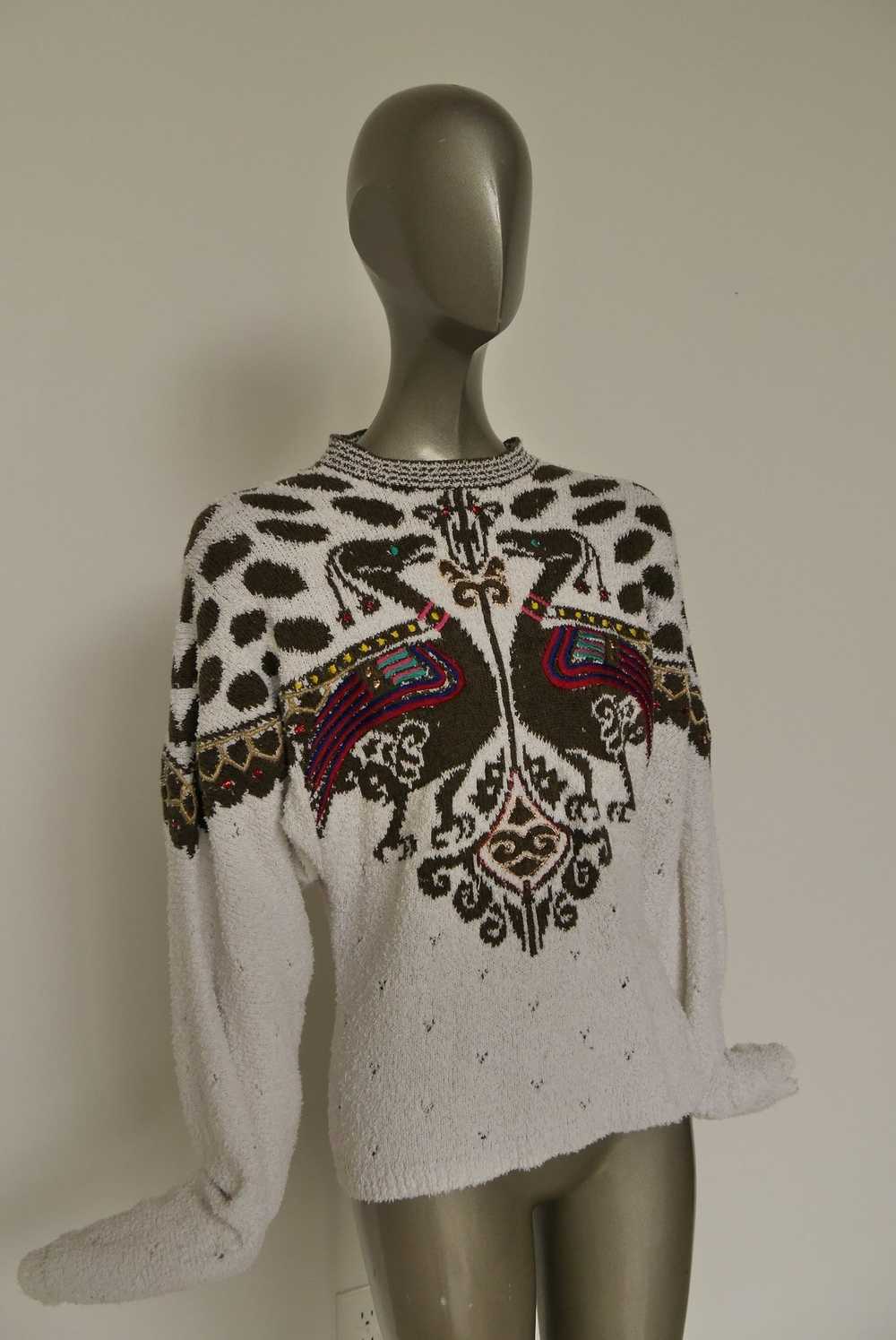 Yamamoto Kansai sweater. Avantgarde design. - image 2