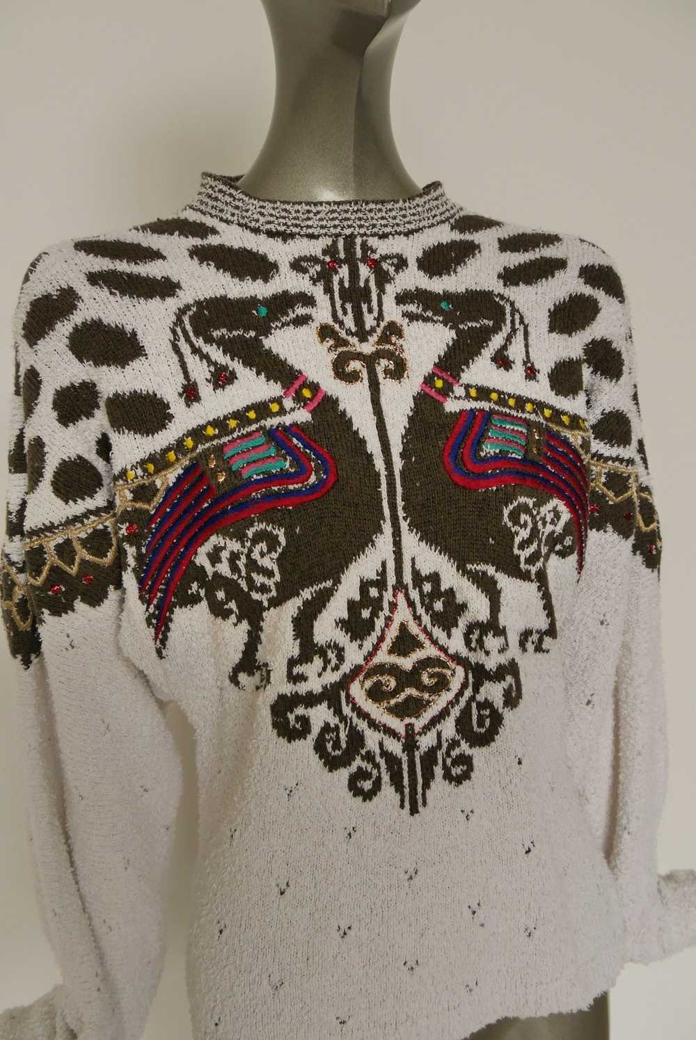 Yamamoto Kansai sweater. Avantgarde design. - image 3
