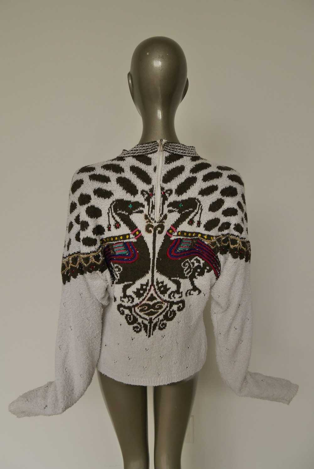 Yamamoto Kansai sweater. Avantgarde design. - image 5