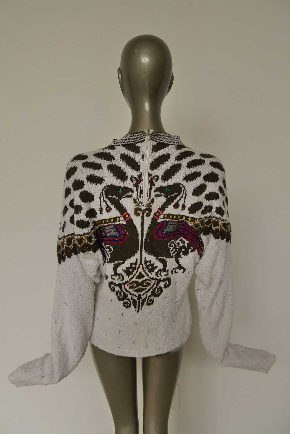 Yamamoto Kansai sweater. Avantgarde design. - image 6