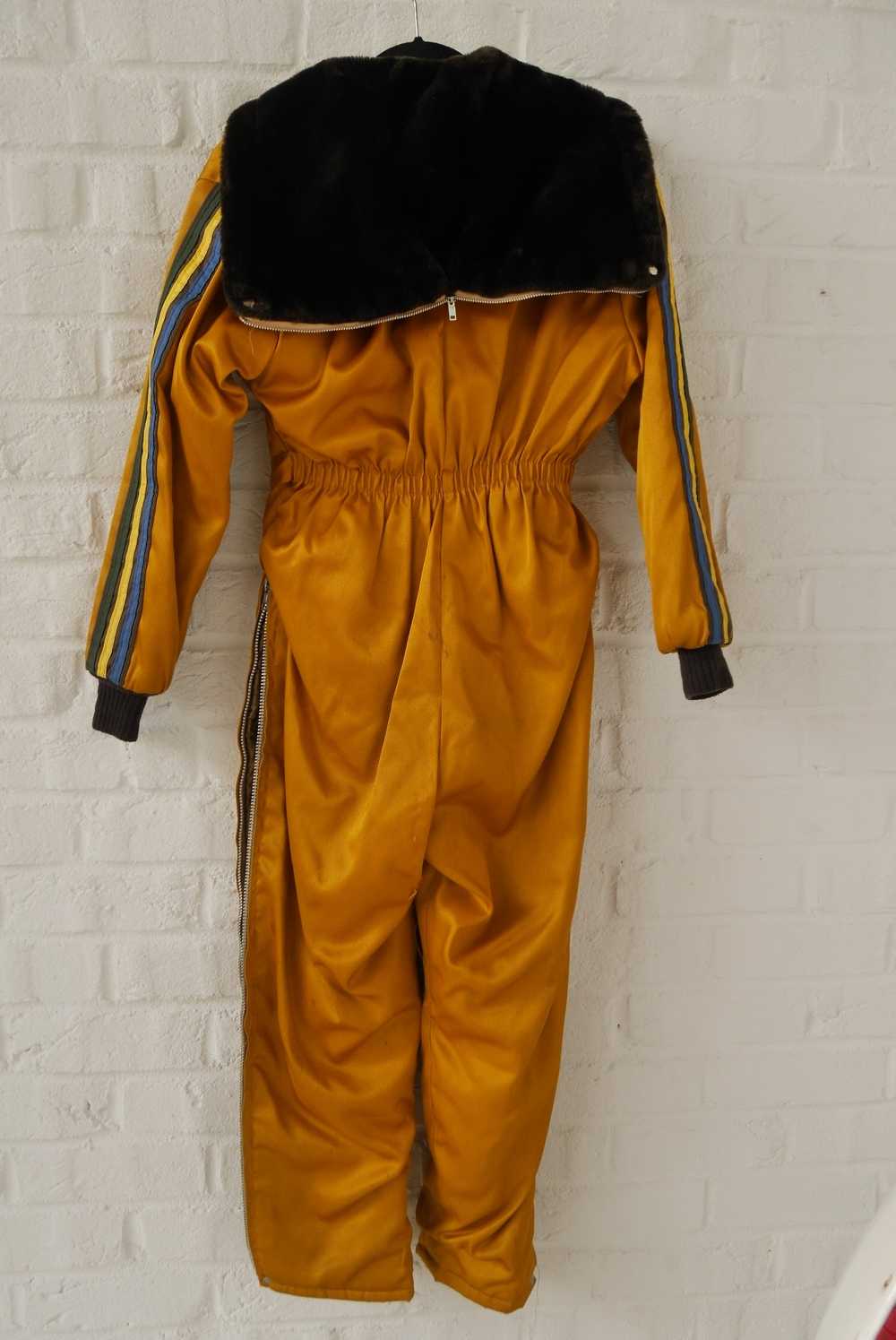 United Ski suit insulated 1950s Vintage hooded sk… - image 2