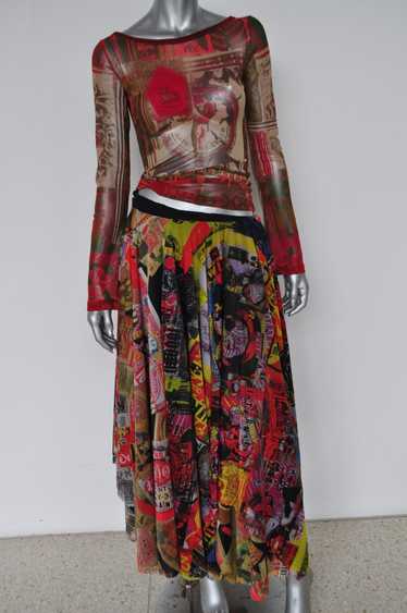 Y3 skirt from 1998 great print