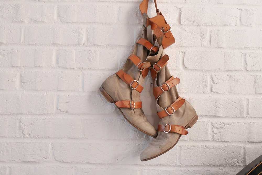 Vintage Vivienne Westwood buckled boots. Hand mad… - image 1