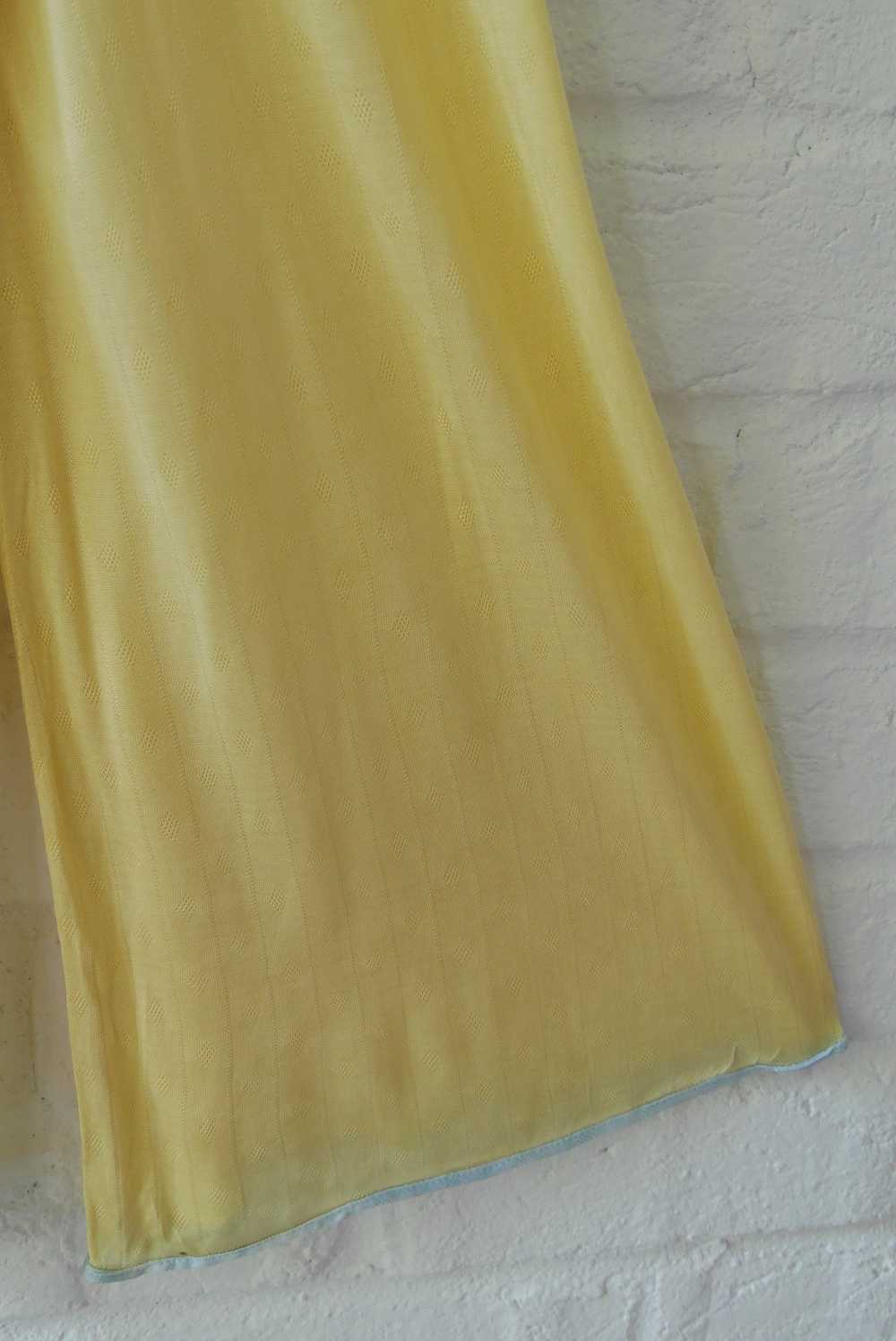 Vintage 20s silk jersey romper, pantsuit. Deco de… - image 5
