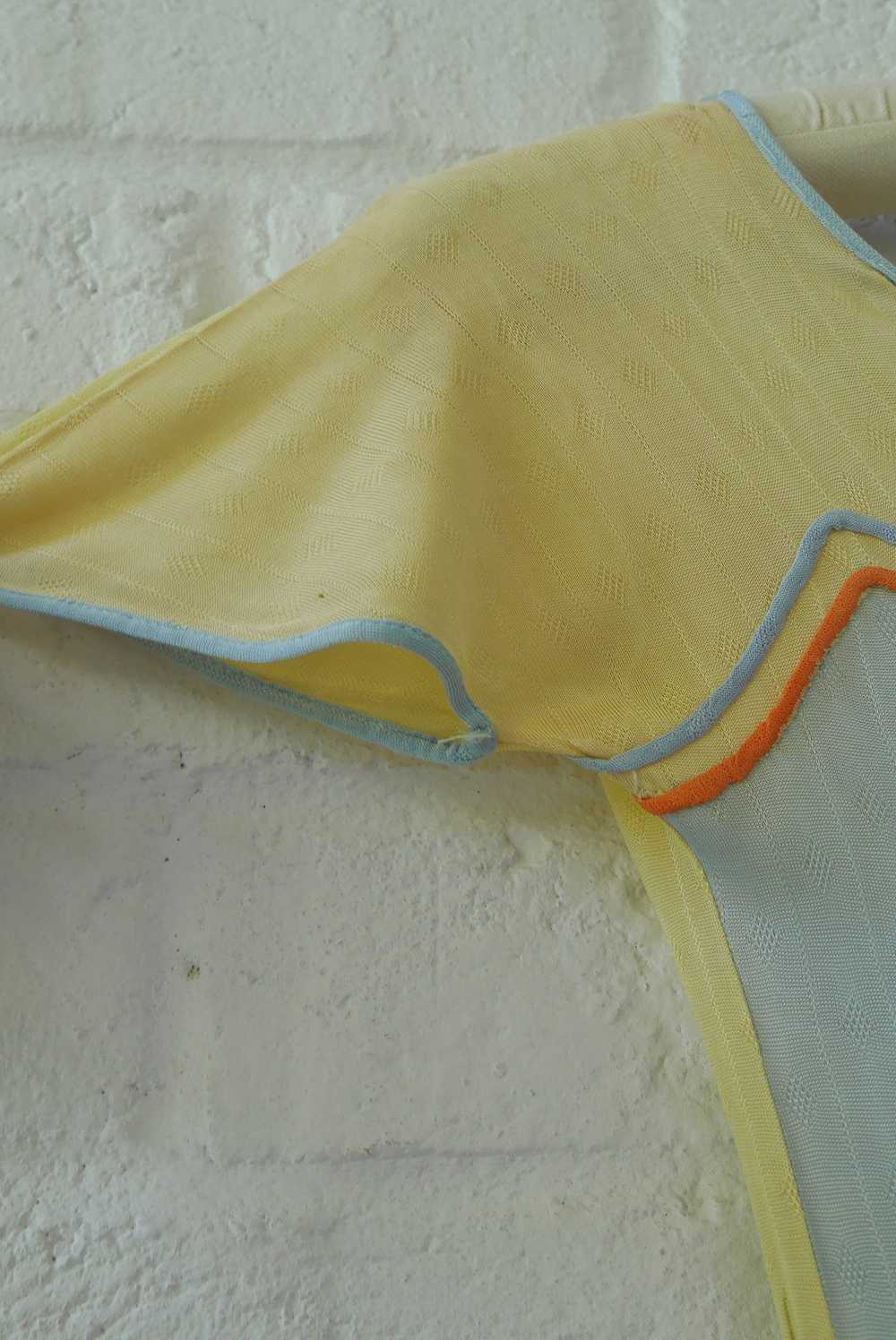 Vintage 20s silk jersey romper, pantsuit. Deco de… - image 6
