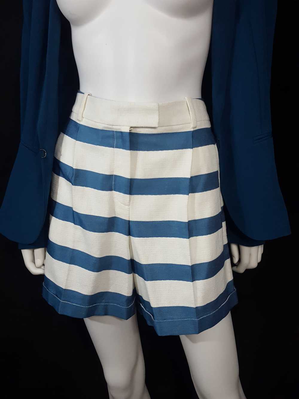 J.Crew Striped Dress Shorts sz. 6 - image 3