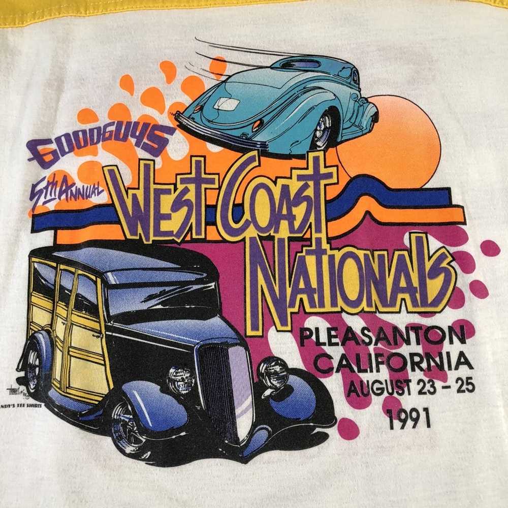 Racing × Vintage Good Guys 1991 California Car Me… - image 4