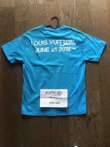 Louis Vuitton Virgil Abloh Floating LV T-Shirt Mens Large