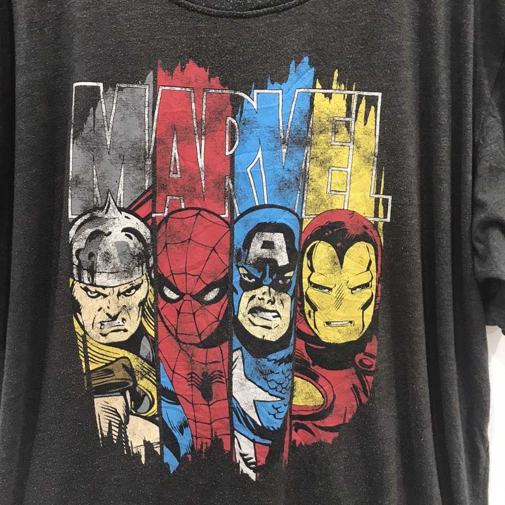 Marvel Comics × Movie Marvel Character T Shirt - image 4