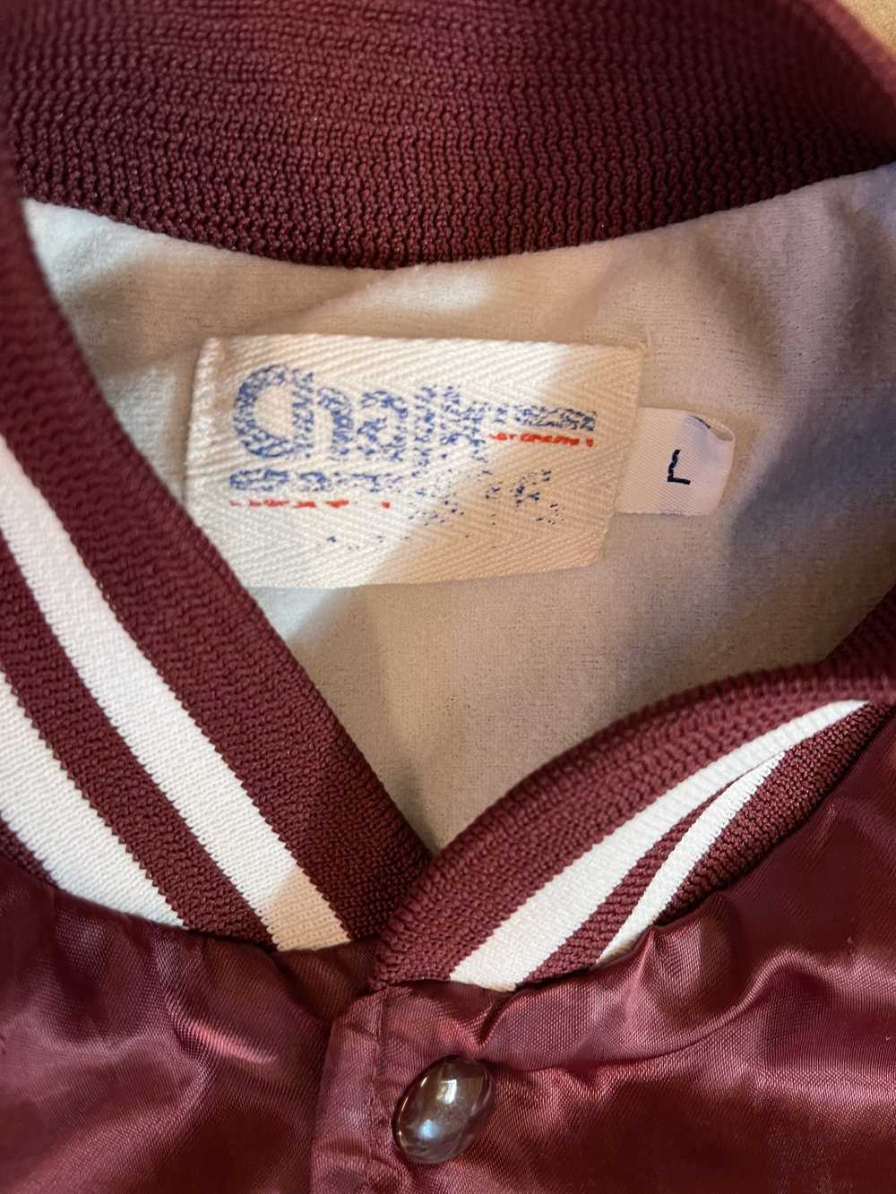 Vintage 80s Texas A & M Satin Jacket - image 3