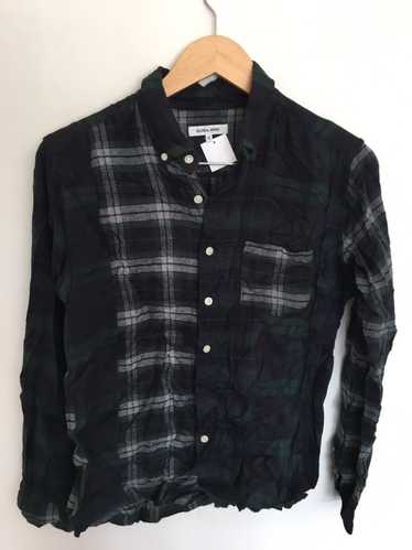 Global Work global work checkered flannel shirt