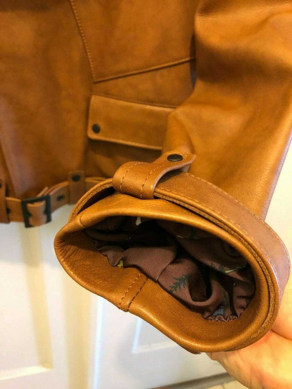 Sack's designer brown leather jacket by snacku - image 5