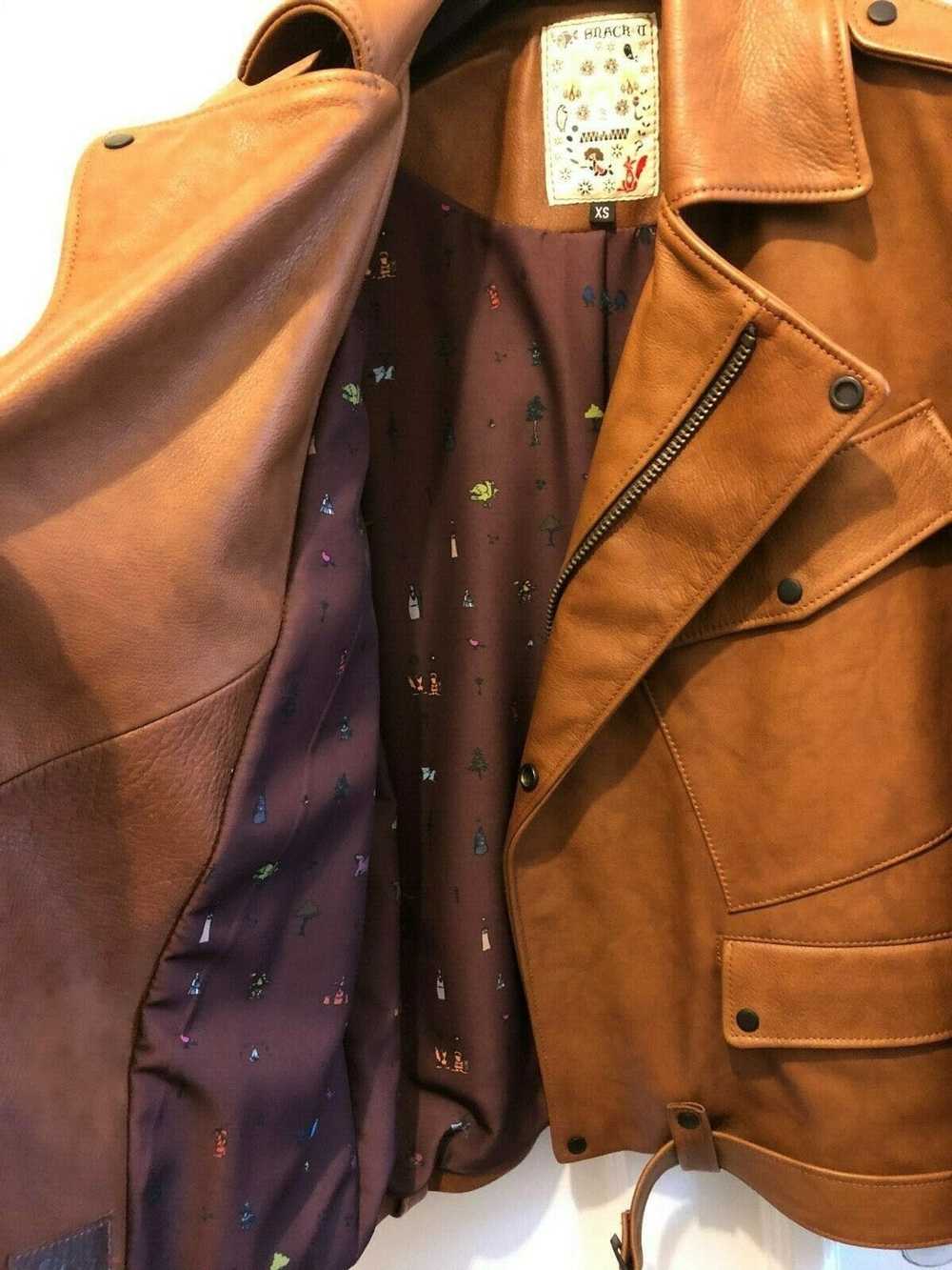 Sack's designer brown leather jacket by snacku - image 6