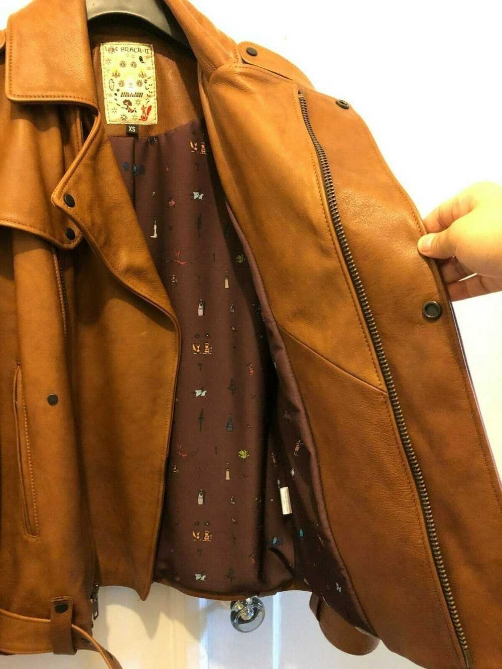 Sack's designer brown leather jacket by snacku - image 7