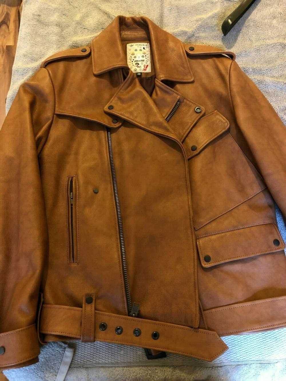 Sack's designer brown leather jacket by snacku - image 9