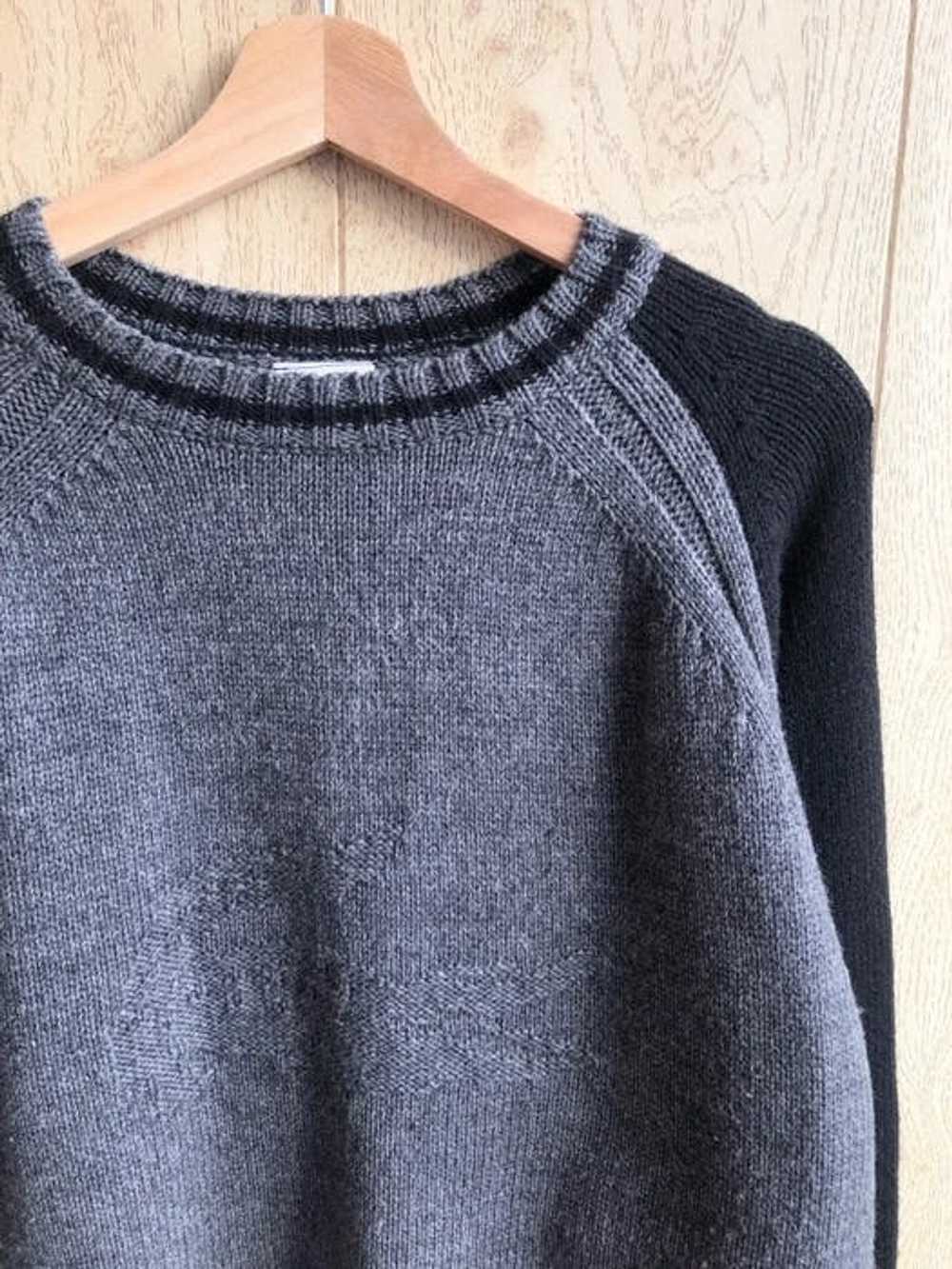 Lacoste × Vintage Vintage Lacoste Grey Sweater Em… - image 2