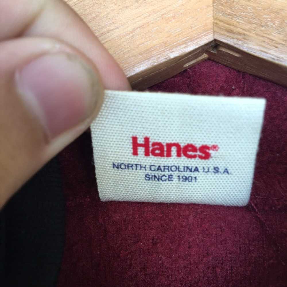 Hanes × Japanese Brand × Vintage Hanes Fleece Swe… - image 6
