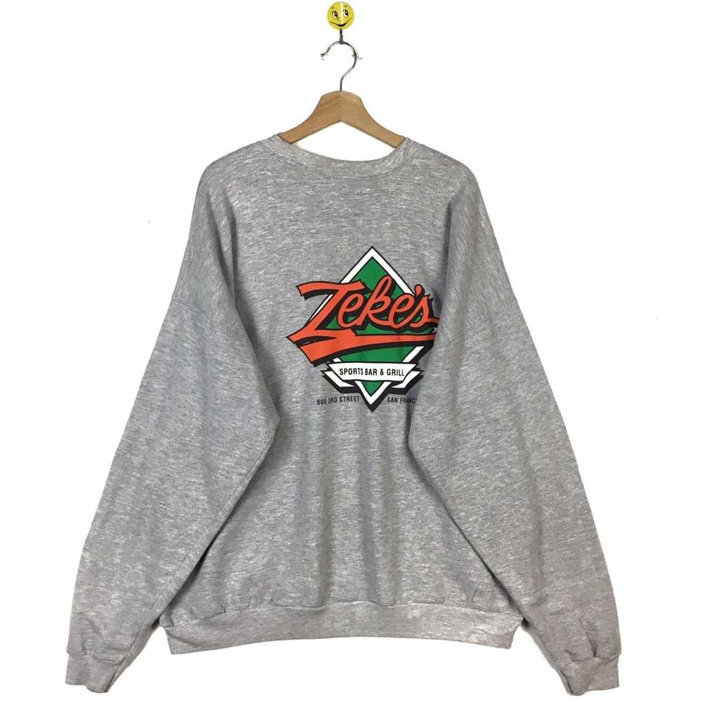 Hanes × Made In Usa × Vintage Hanes sweatshirt - image 3